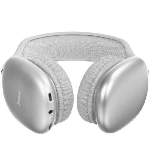 Bluetooth-гарнитура Hoco Air Triumph W35 Bluetooth/3,5 мм серебристый