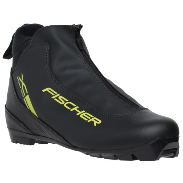 Ботинки для беговых лыж Fischer XC Sport Pro черный/желтый 43 р.