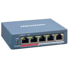 Коммутатор Hikvision DS-3E1105P-EI/M 5x100 Мбит/сек, управляемый