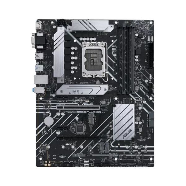 Материнская плата ASUS PRIME B660-PLUS D4 LGA 1700, Intel B660, Standard-ATX, Ret