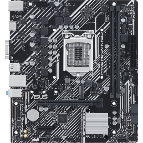 Материнская плата ASUS PRIME H510M-K R2.0 LGA 1200,Intel H470,mATX,Ret