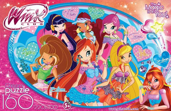Настольная игра Origami Винкс My fairy diary Блум 12495