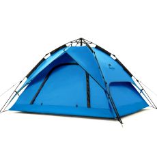 Палатка Naturehike NH21ZP008-4BL 4 мест. синий