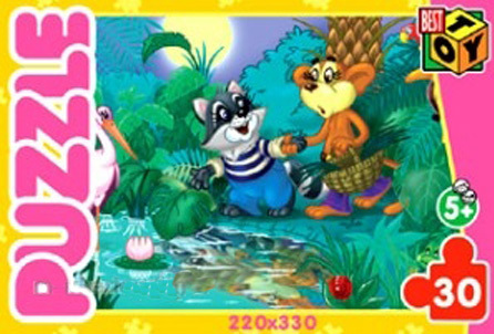 Пазл Astrel Games 5725 Пазл Енот и обезьяна